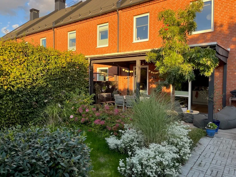 Radhus, Åbrinksvägen 24, Lund