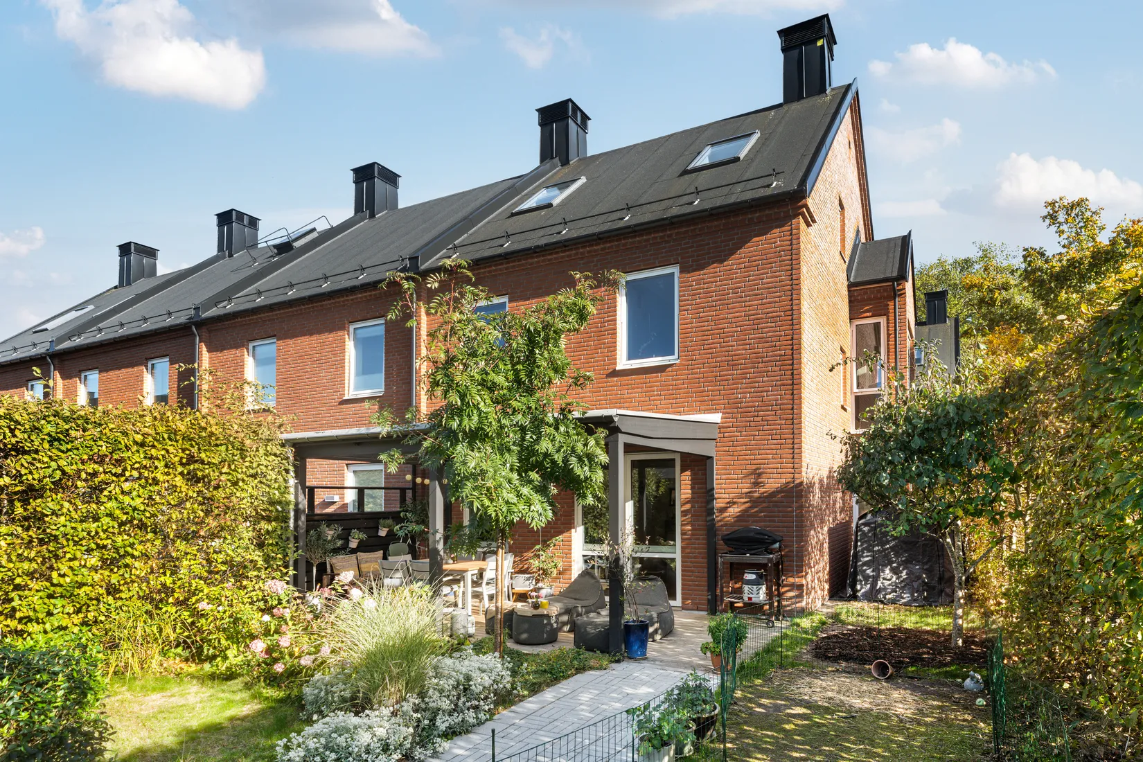 Radhus, Åbrinksvägen 24, Lund