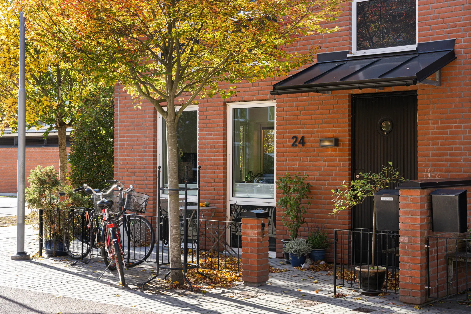 Radhus, Åbrinksvägen 24, Lund