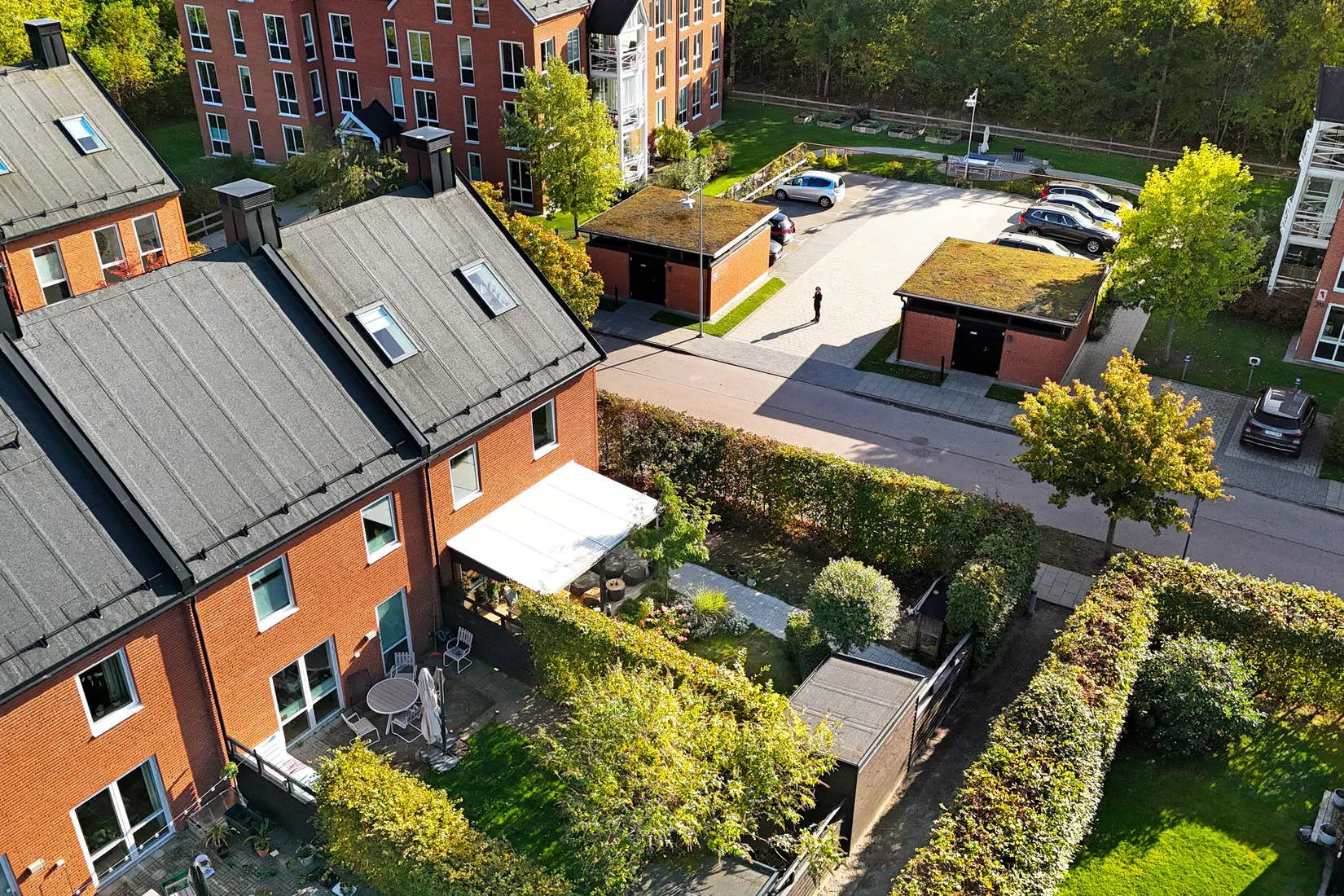 Radhus, Åbrinksvägen 24, Lund