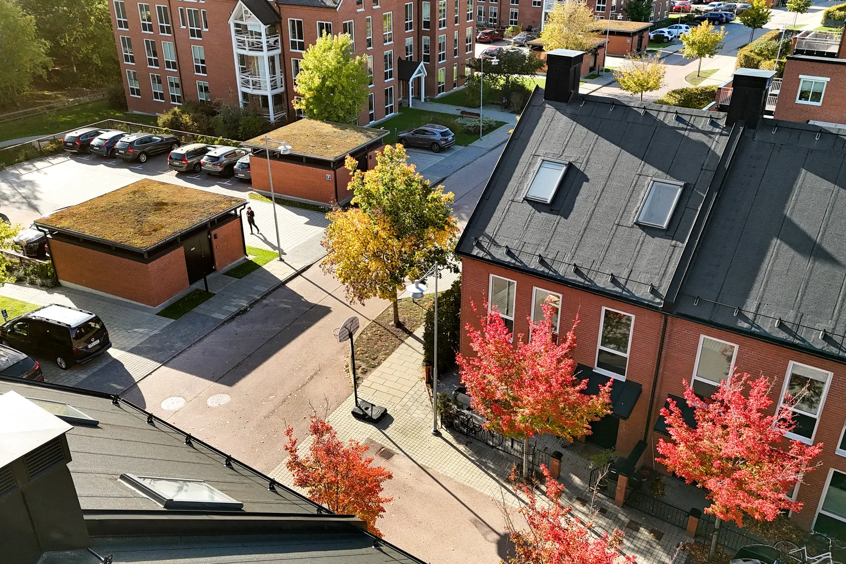 Radhus, Åbrinksvägen 24, Lund