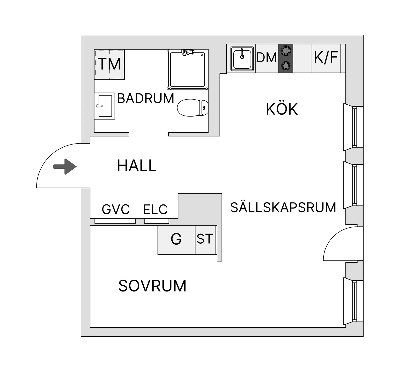 Bostadsrätt, Anna Steckséns Gata 15, 6 tr, Vasastan Hagastaden, Stockholm