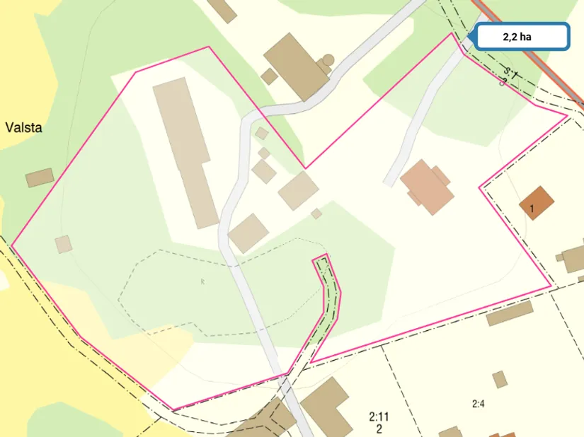 Villa, Valsta Gård, Bettna, Flen