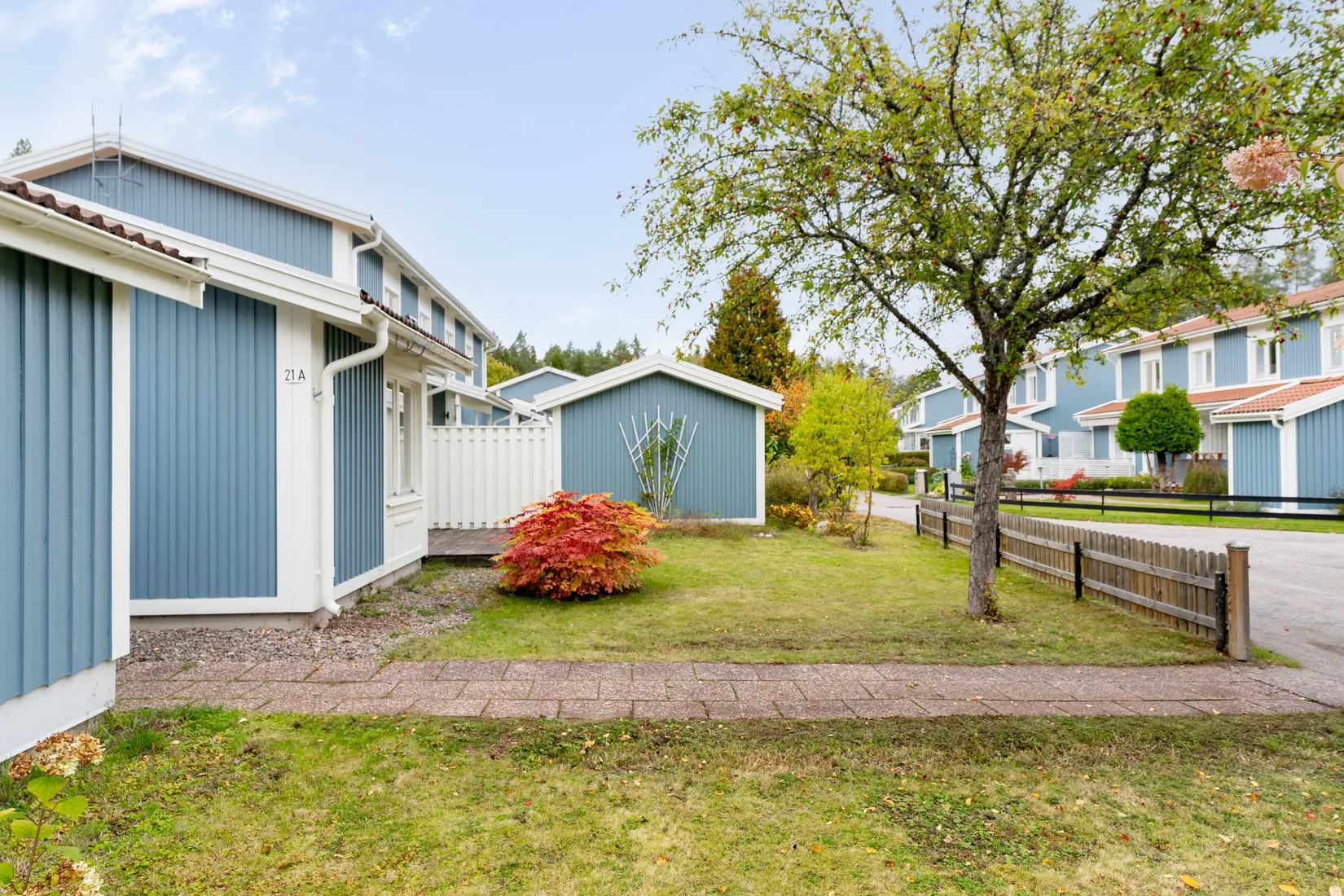 Radhus, Vinbärsvägen 21A, Sätra, Gävle
