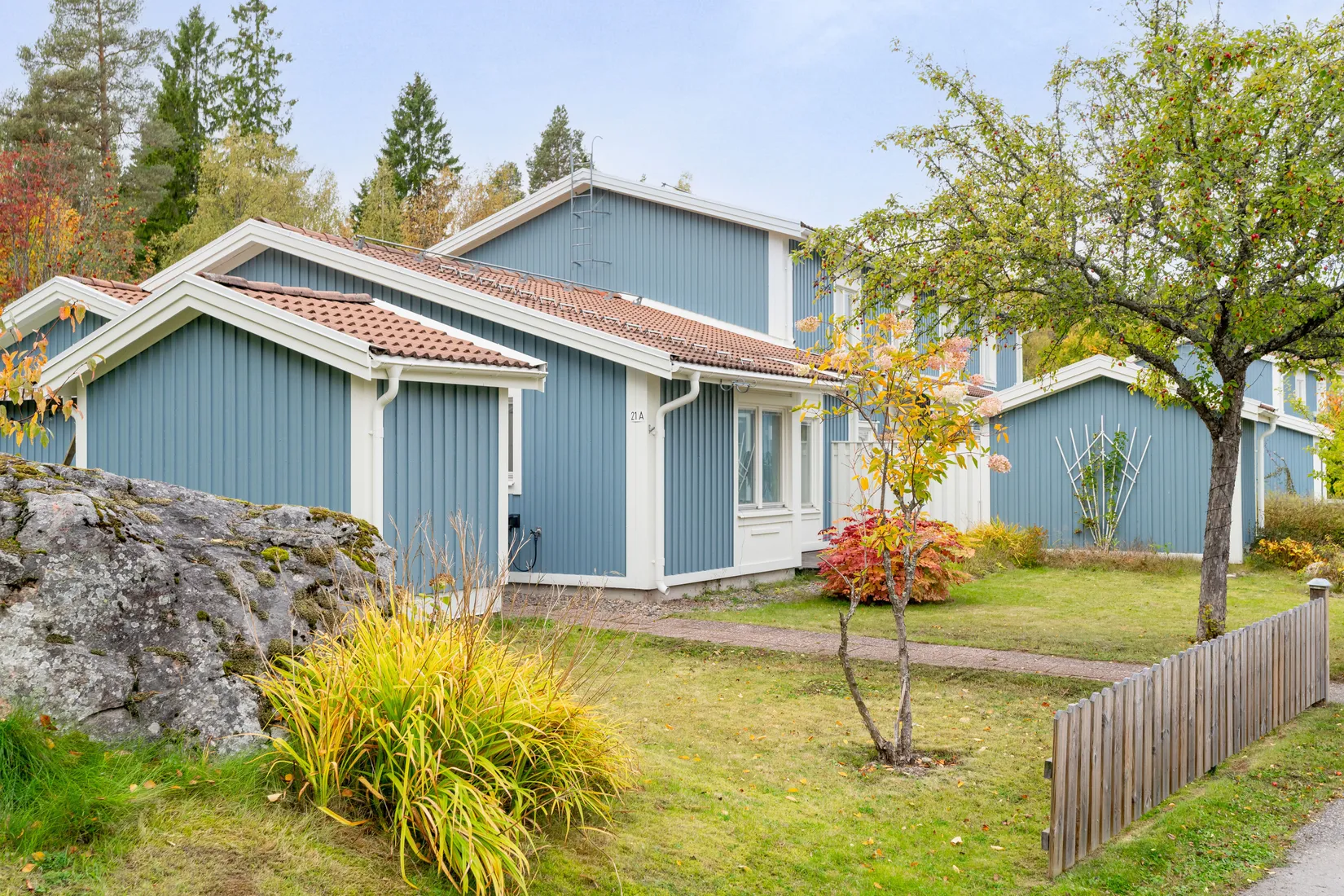 Radhus, Vinbärsvägen 21A, Sätra, Gävle