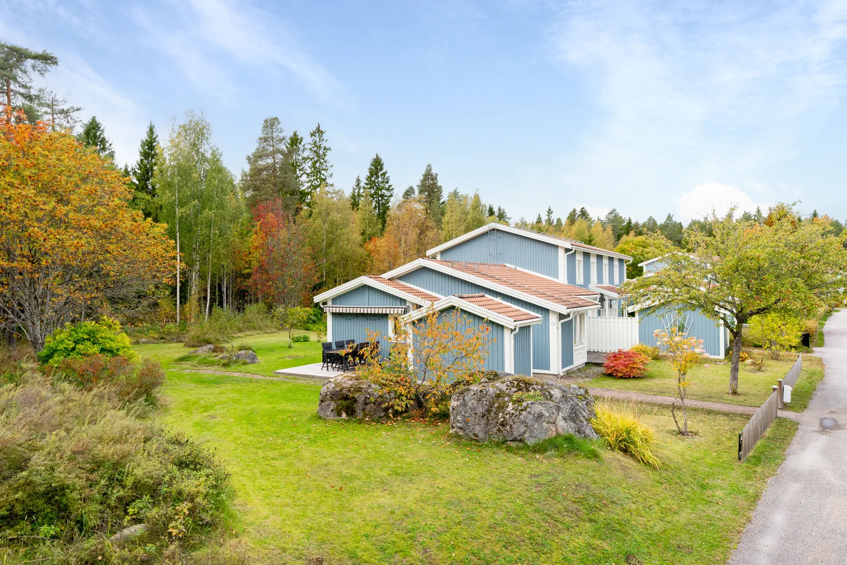 Radhus, Vinbärsvägen 21A, Sätra, Gävle