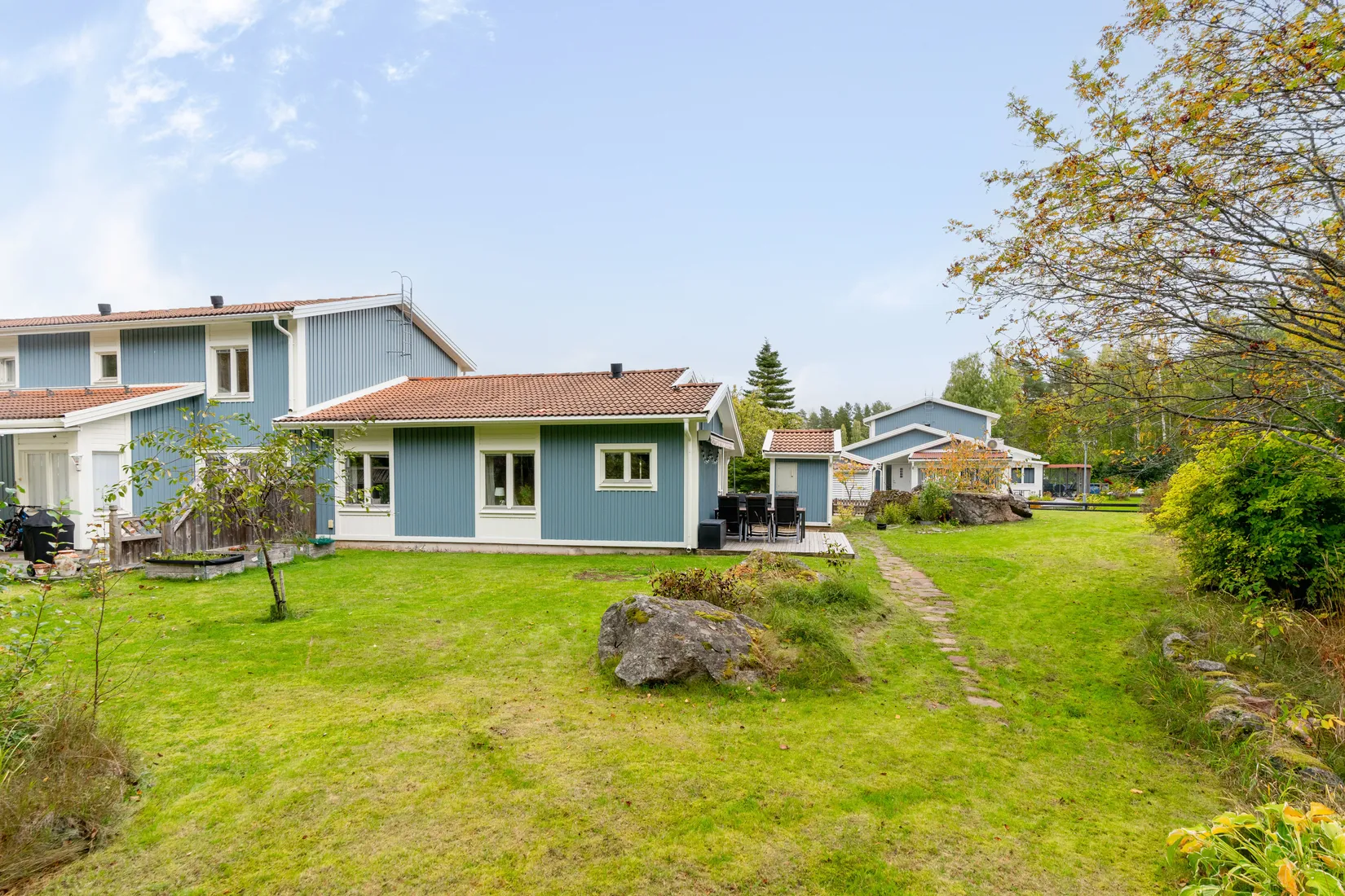 Radhus, Vinbärsvägen 21A, Sätra, Gävle