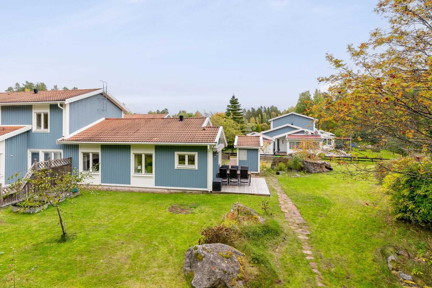 Radhus, Vinbärsvägen 21A, Sätra, Gävle