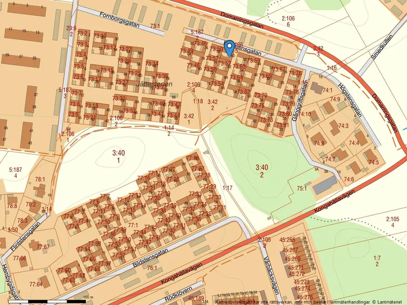 Radhus, Högstensgatan 60, Torslanda - Centrum, Göteborg