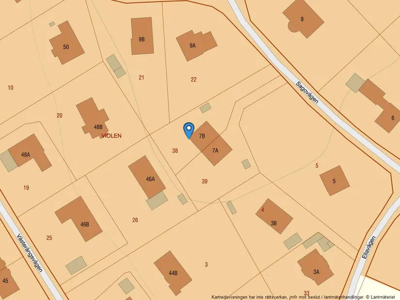 Radhus, Sagovägen 7B, Enebyberg, Danderyd