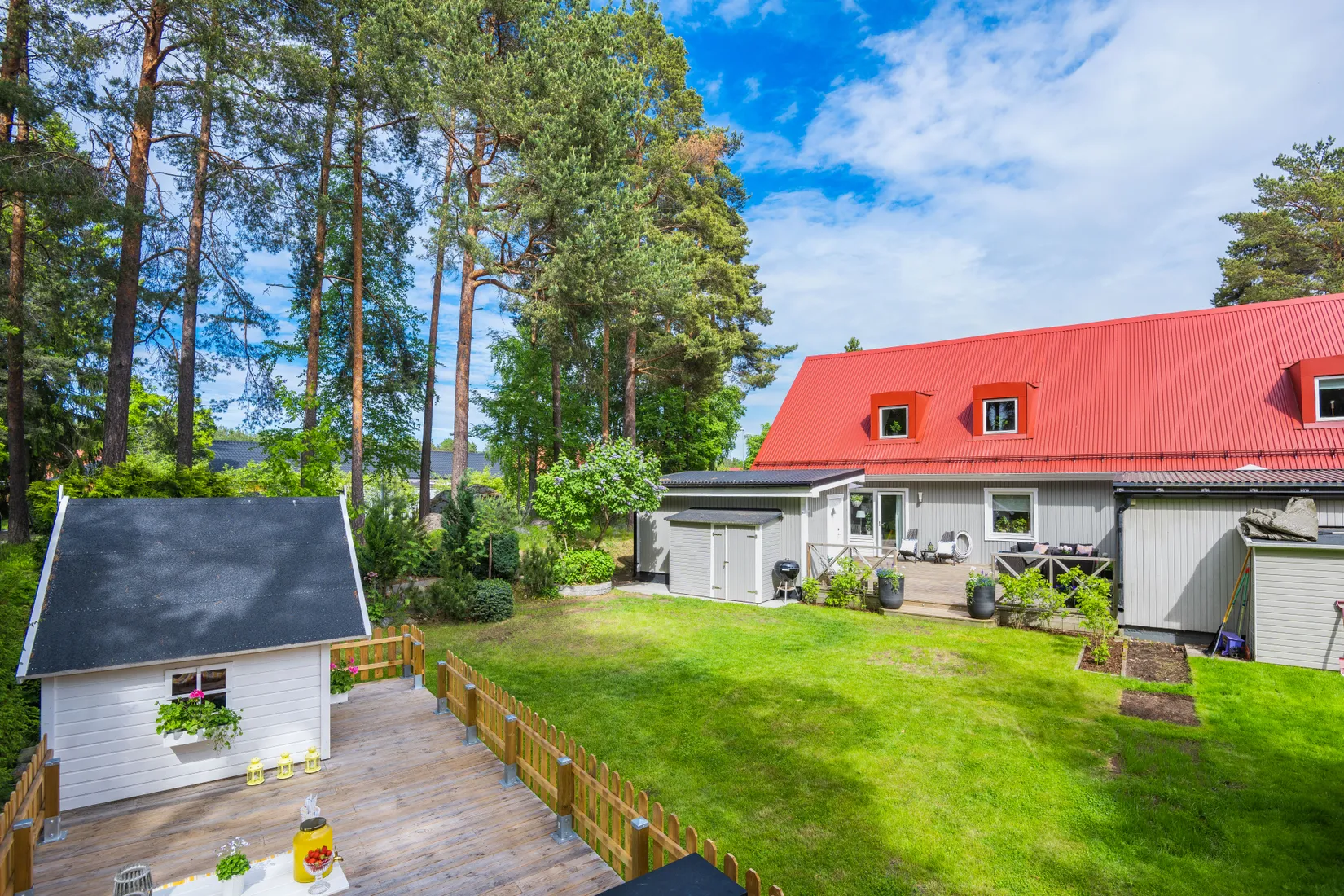 Radhus, Myrbackavändan 163, Södra Bomhus, Gävle