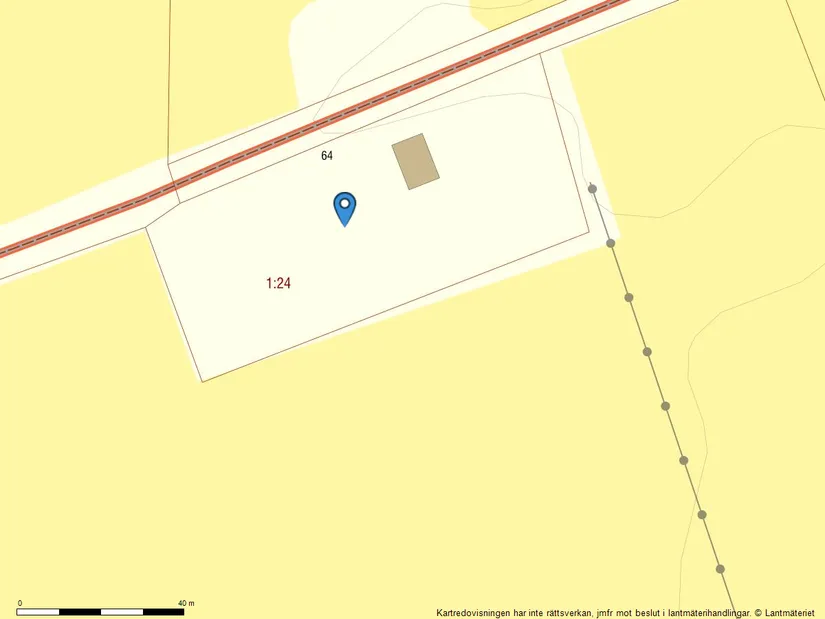 Tomt, Årnaberga 64, Ahla, Laholm