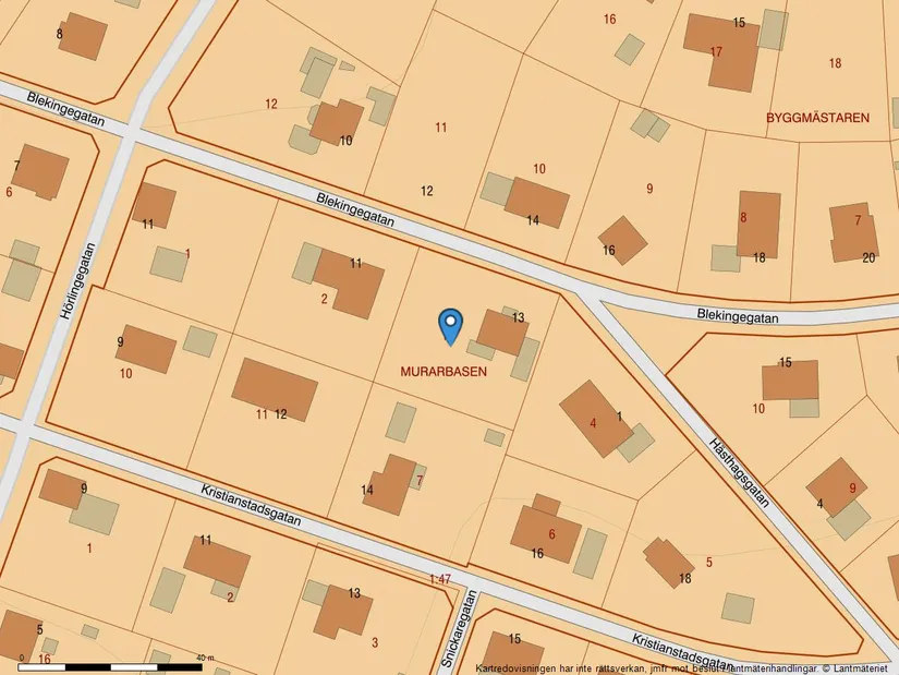 Villa, Blekingegatan 13, Tyringe, Hässleholm
