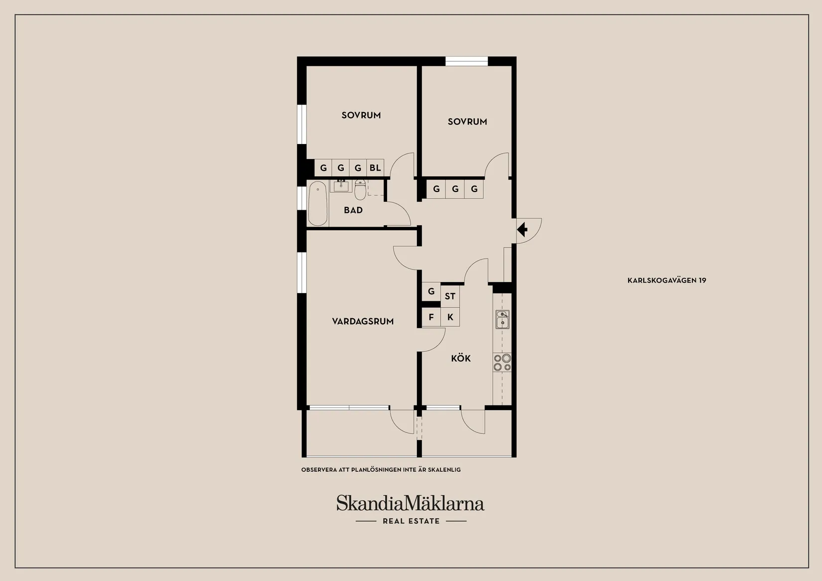 Bostadsrätt, Karlskogavägen/Irisdal, Irisdal, Kristinehamn