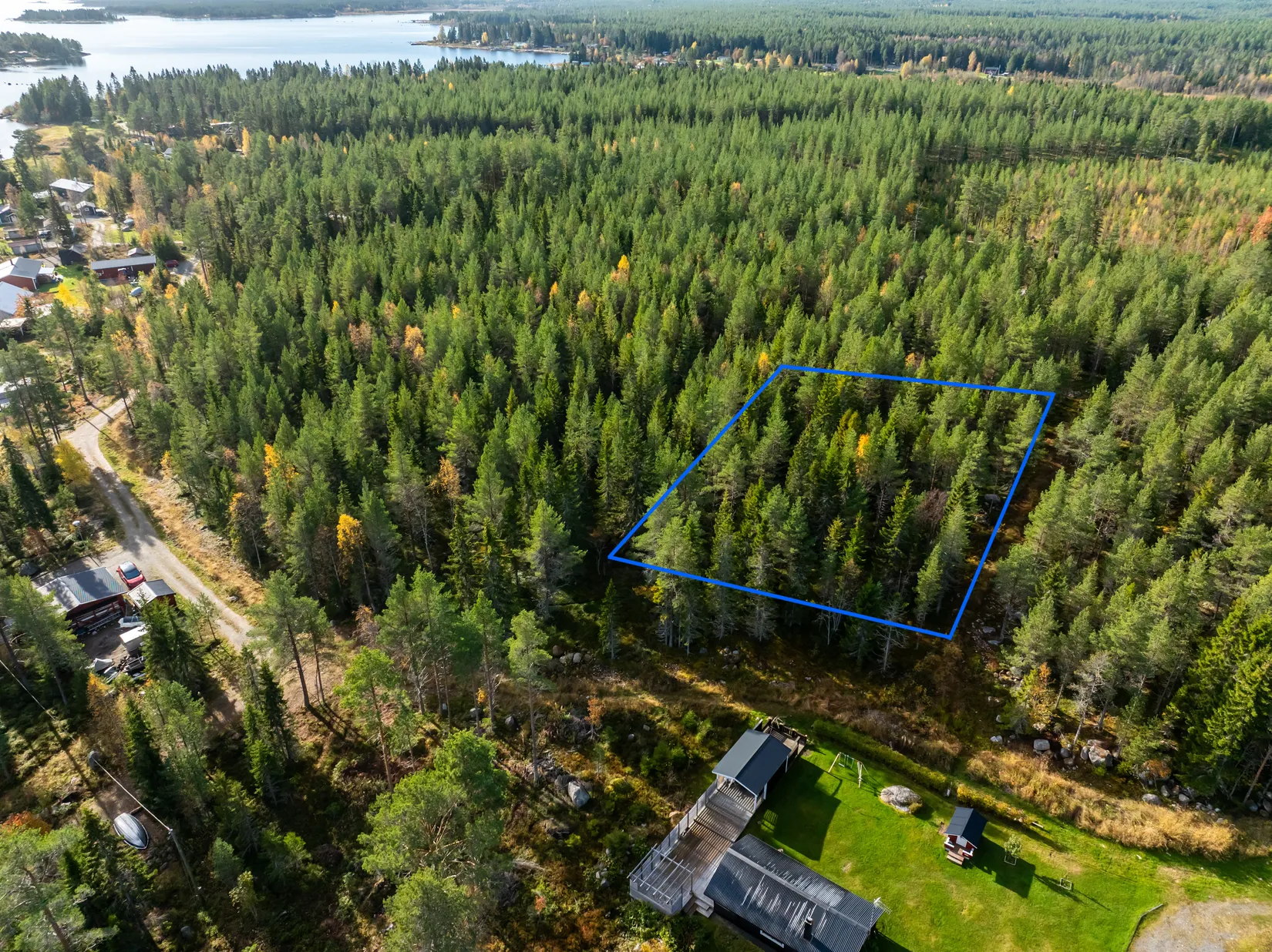 Tomt, Generös tomt om 1 840 kvm i naturnära Sikeå!, Robertsfors