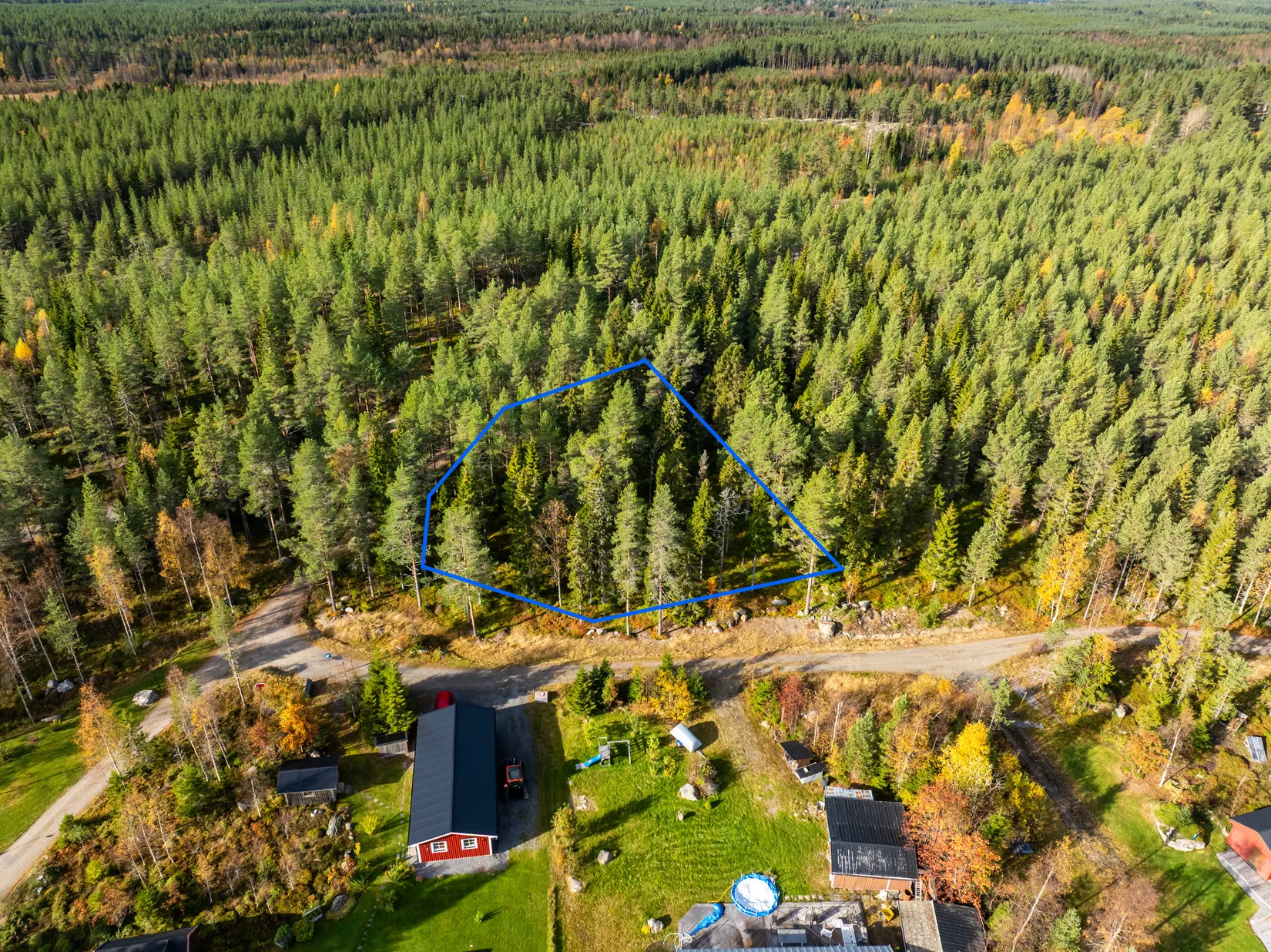 Tomt, Trevlig tomt om 1 622 kvm i Sikeå!, Robertsfors