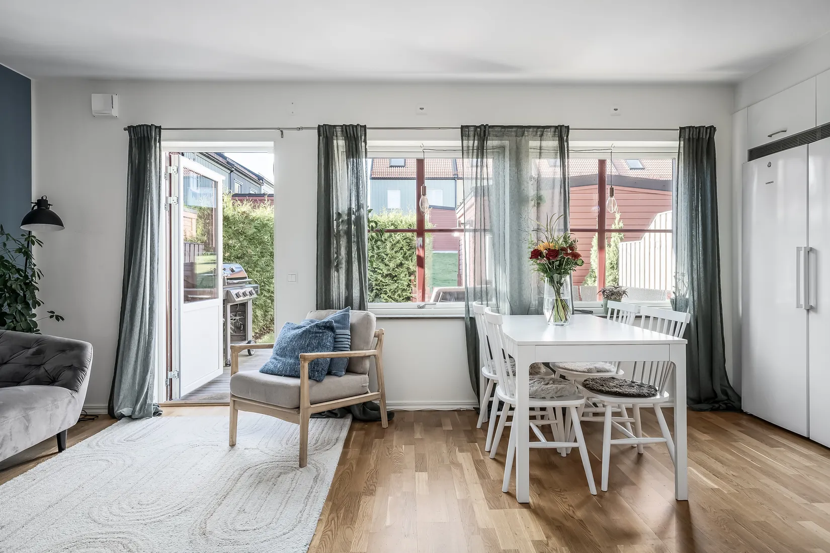 Radhus, Kolonilottsvägen 93, Lillgården, Haninge