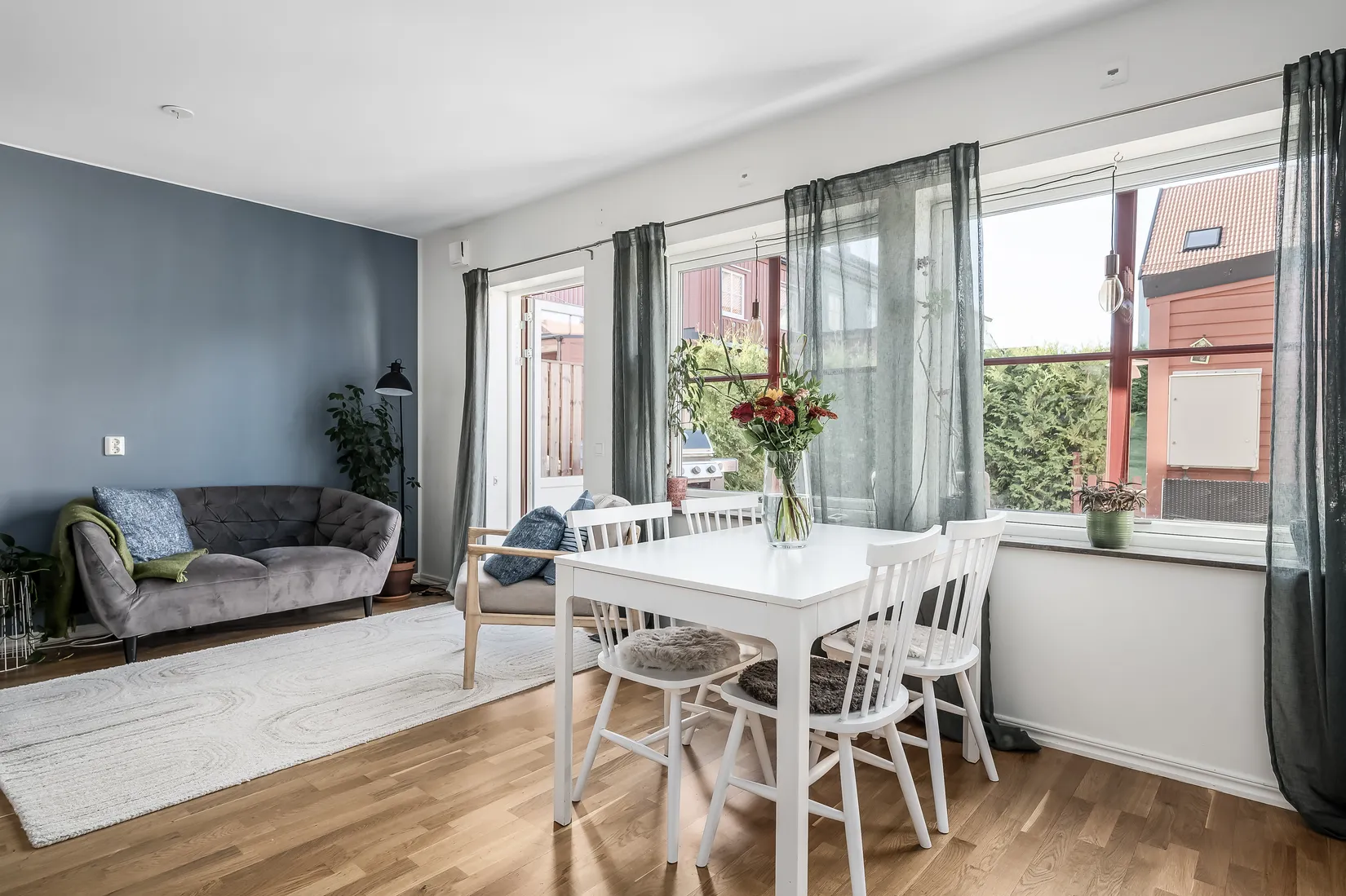 Radhus, Kolonilottsvägen 93, Lillgården, Haninge