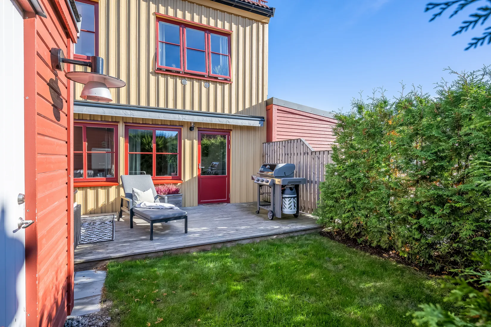 Radhus, Kolonilottsvägen 93, Lillgården, Haninge