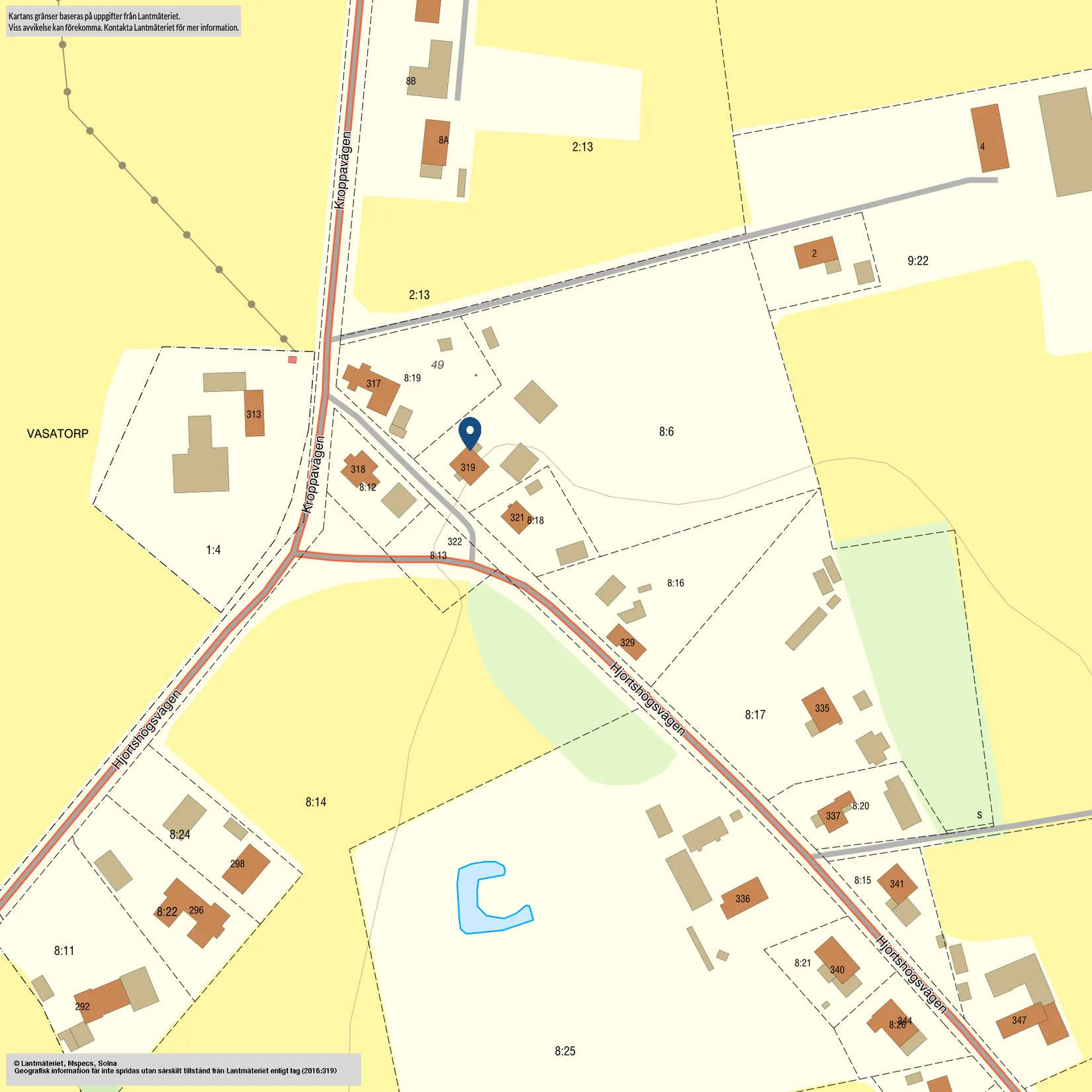 Gård/Skog, Hjortshögsvägen 319, Mörarp