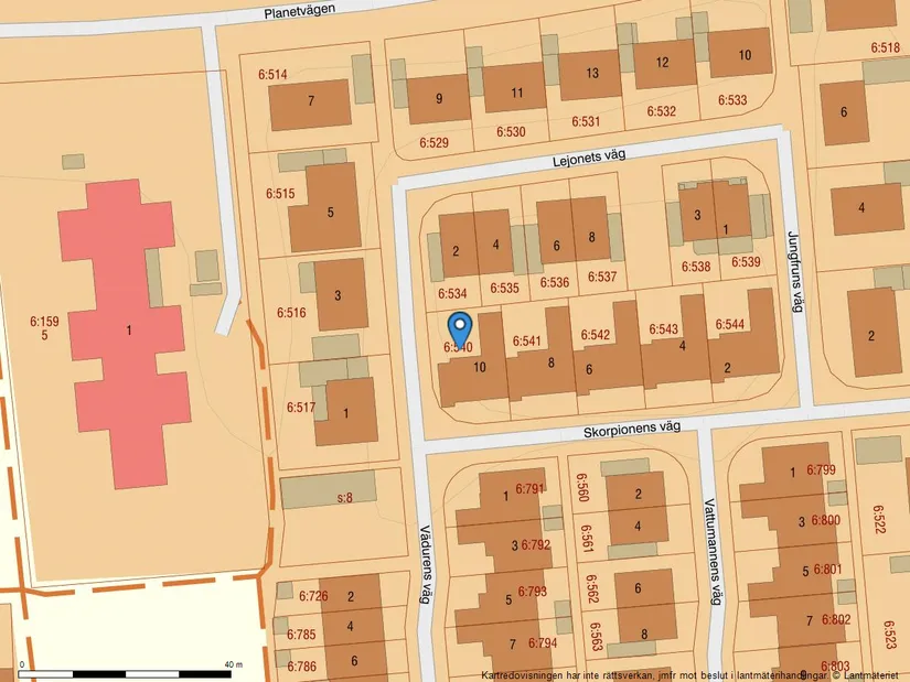 Radhus, Skorpionens väg 10, Kyrkbyn, Staffanstorp