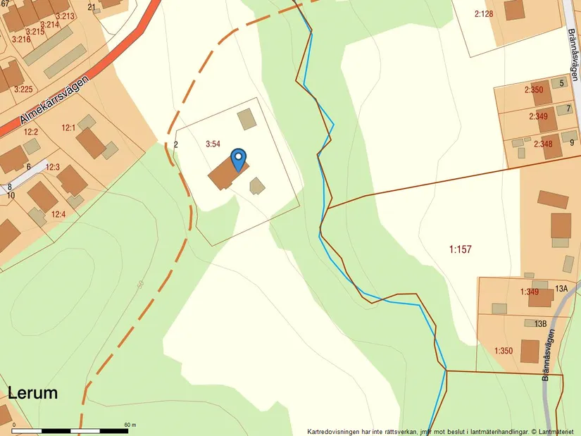 Villa, Almekärrsvägen 2, Lerum - Södra, Lerum