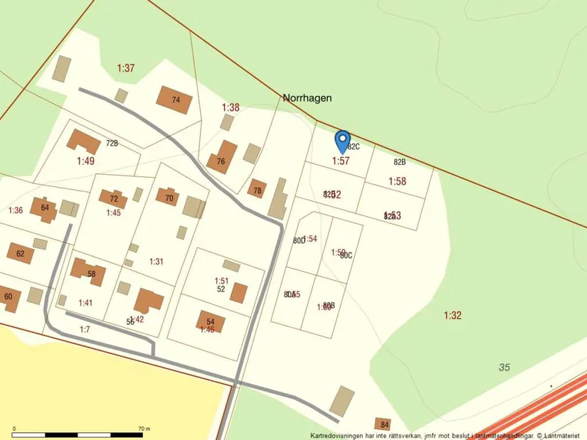 Radhus, Vaksala-Lunda 82C, Jälla, Uppsala