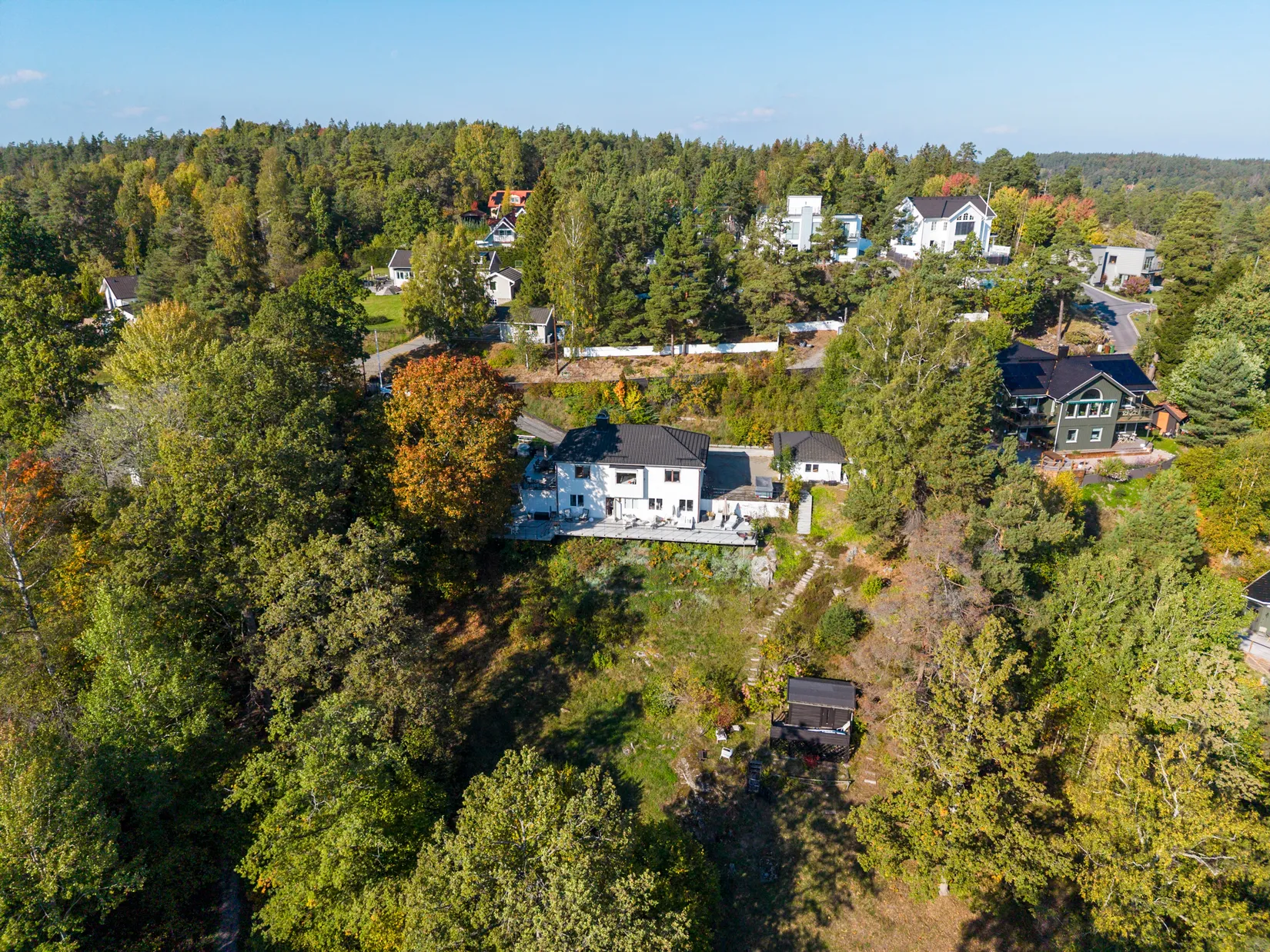 Villa, Krönvägen 10, Insjön, Nacka
