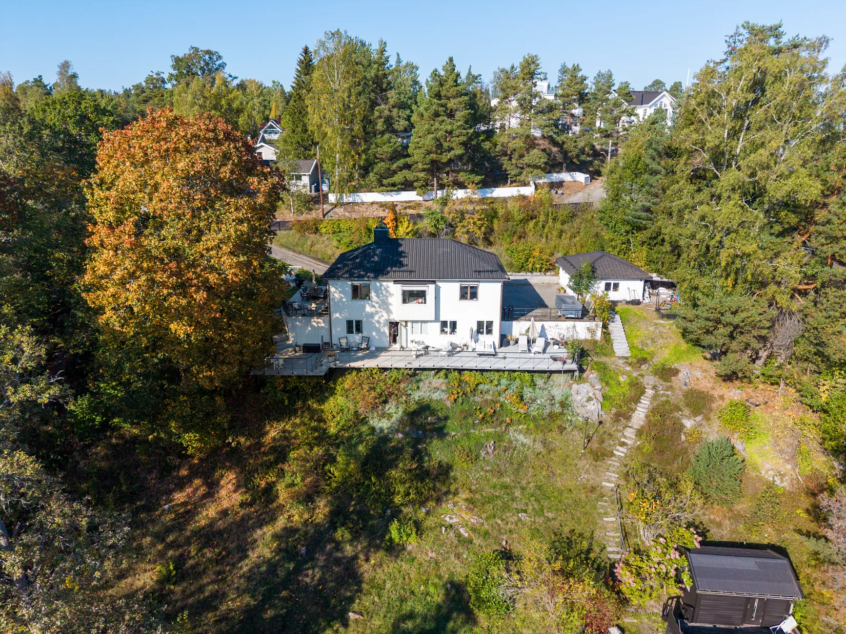 Villa, Krönvägen 10, Insjön, Nacka