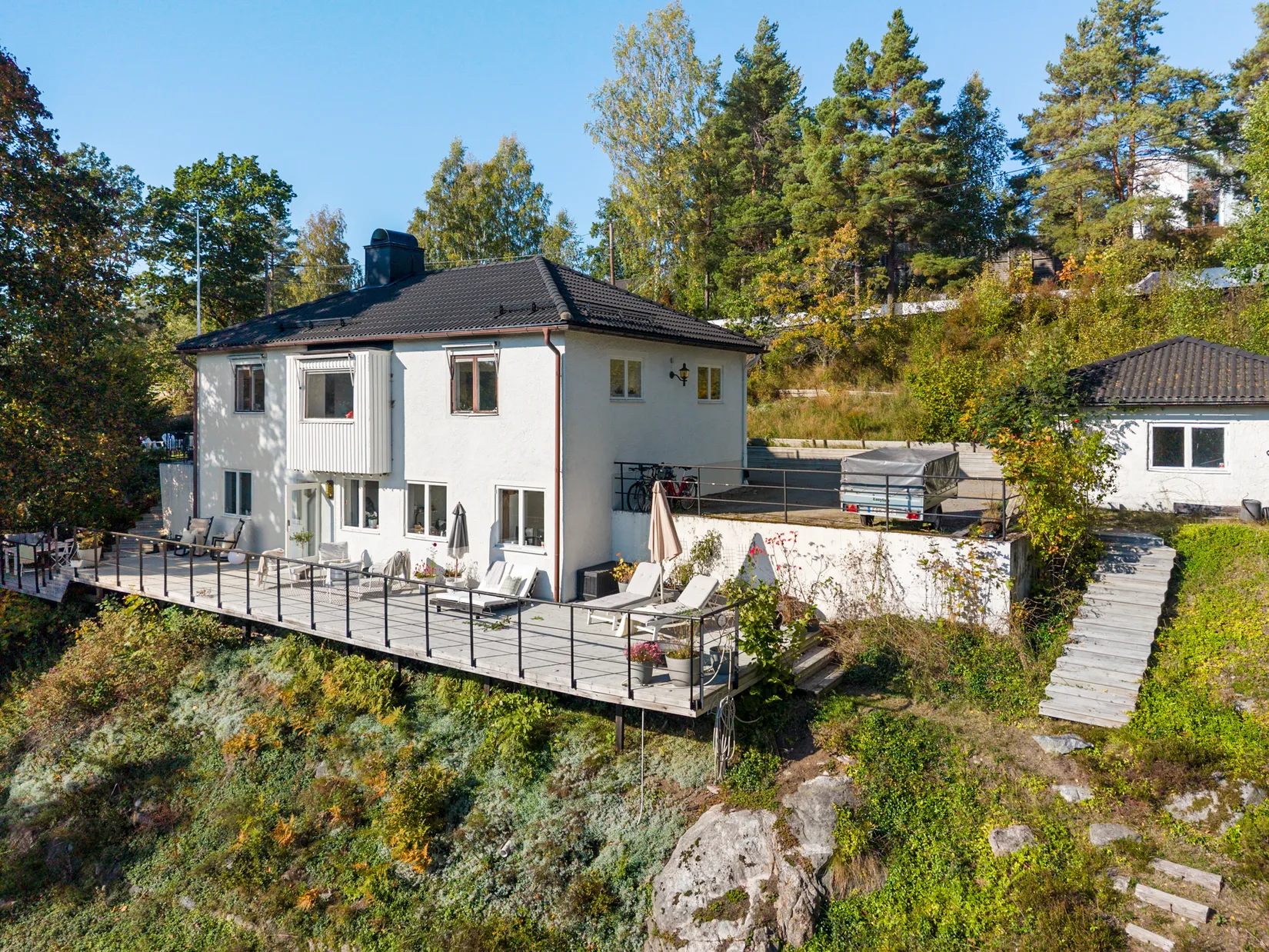 Villa, Krönvägen 10, Insjön, Nacka