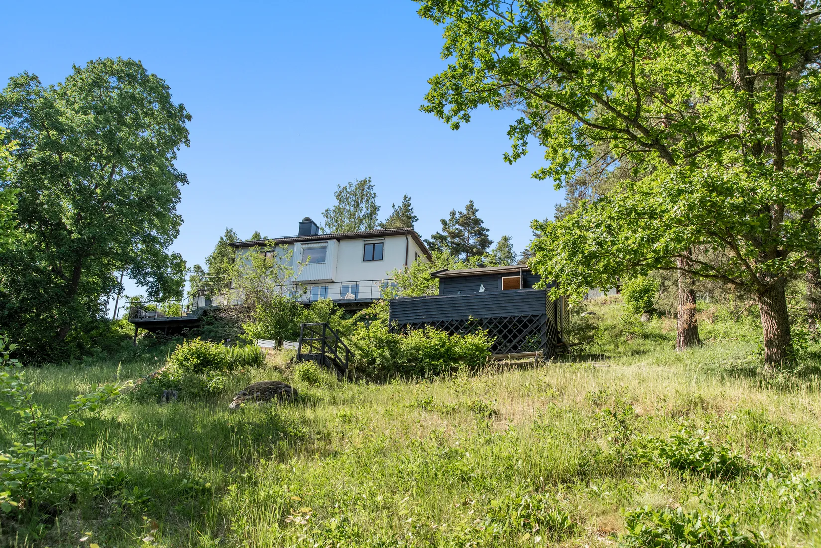 Villa, Krönvägen 10, Insjön, Nacka