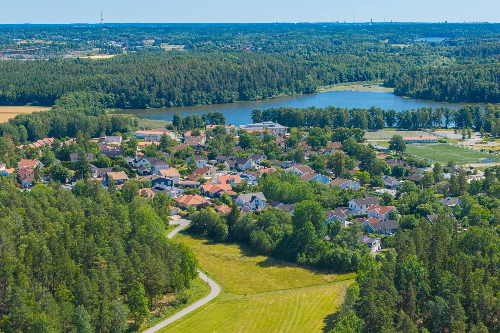 Radhus, Rosenhillsvägen 55, Bollstanäs, Upplands Väsby