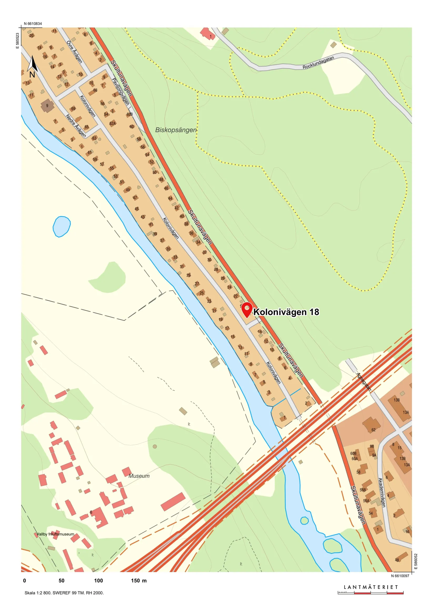 Övrigt, Kolonivägen 18, Biskopsängen, Västerås