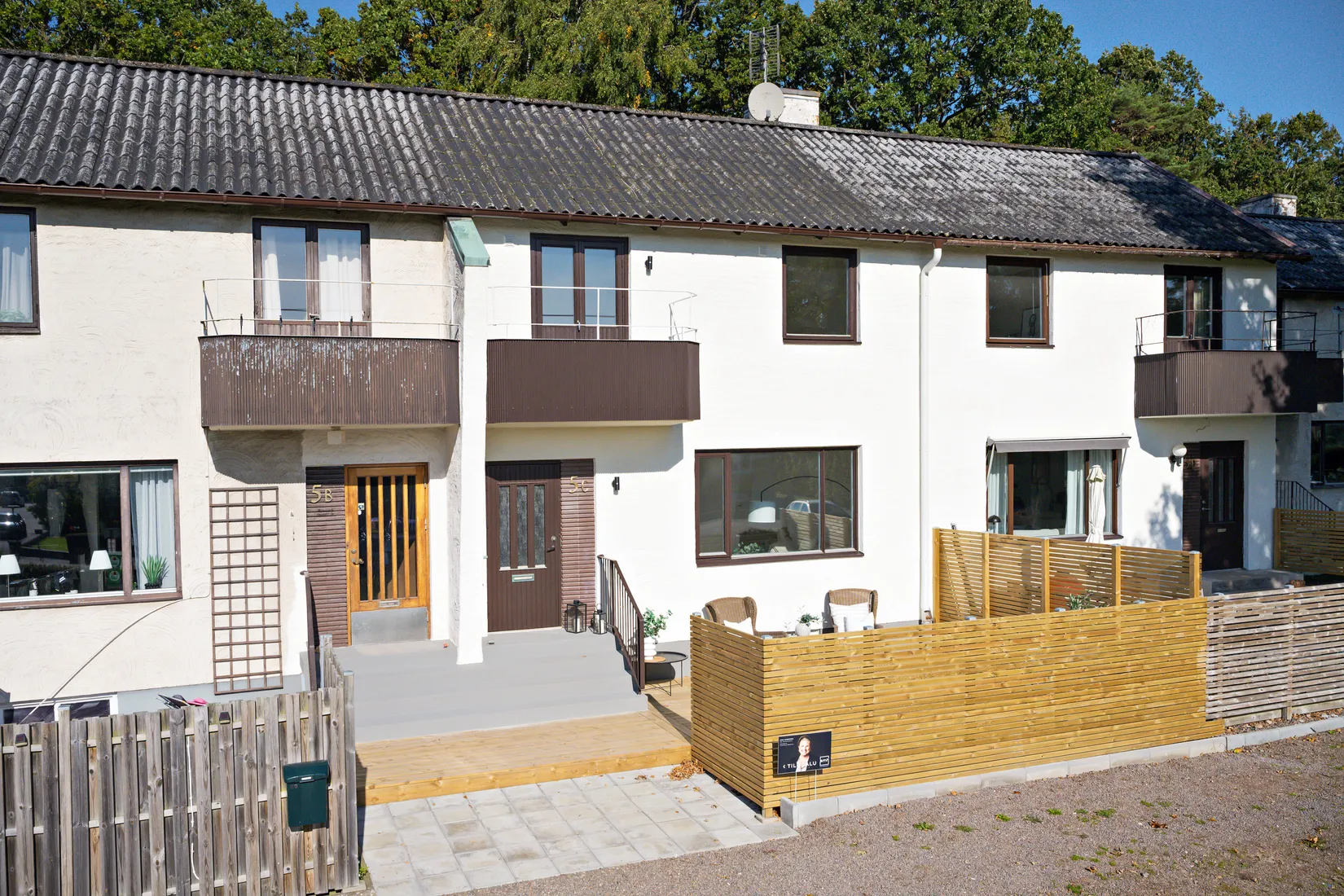 Radhus, Häggvägen 5C, Skälderviken, Ängelholm