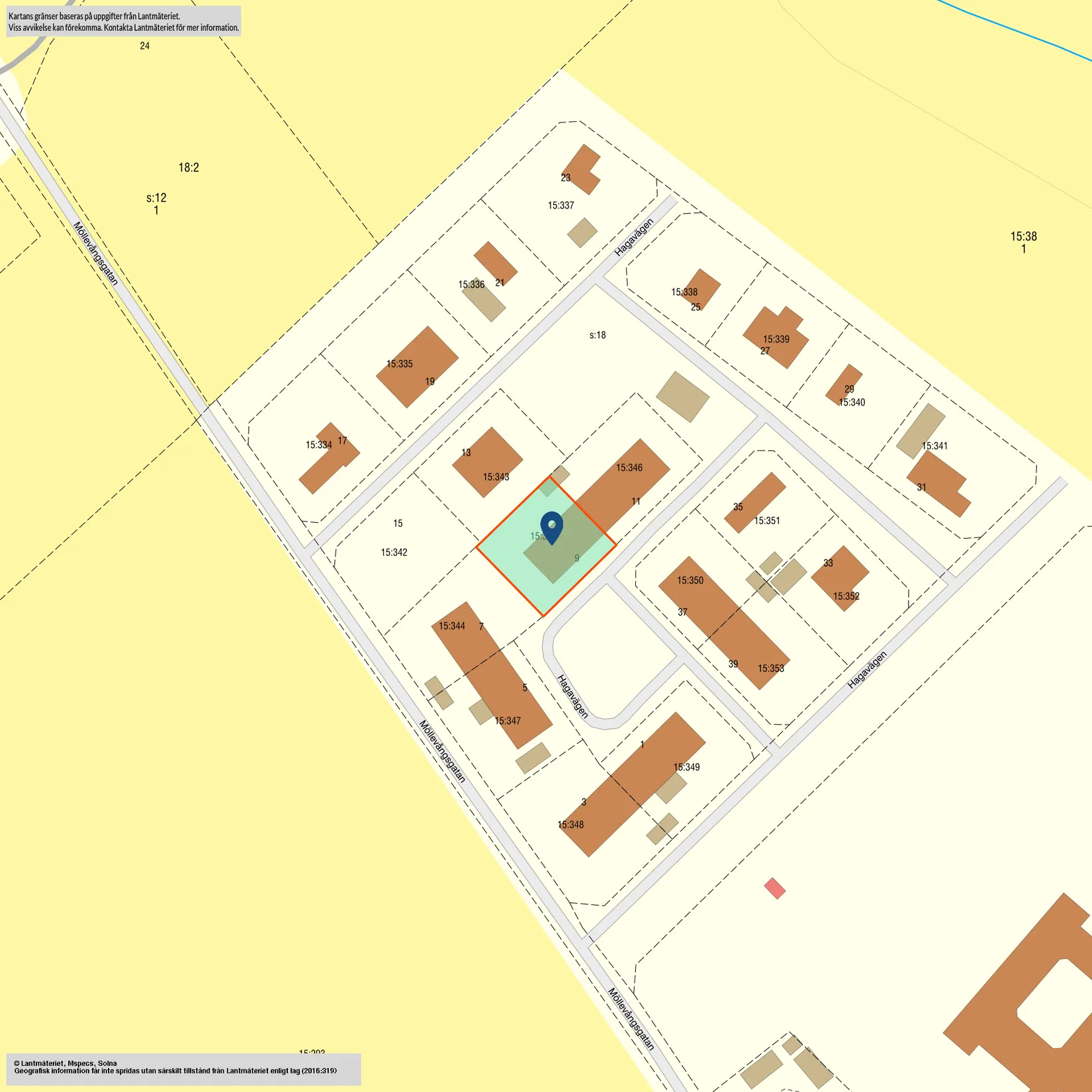 Radhus, Hagavägen 9, Skillinge, Simrishamn
