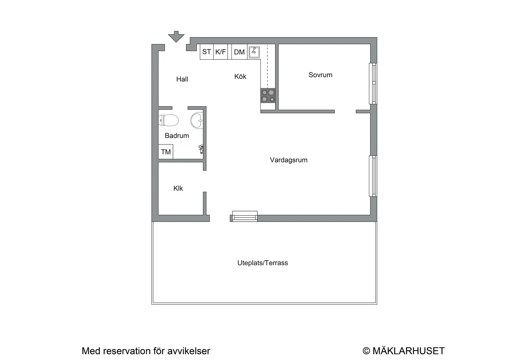 Bostadsrätt, Klövervägen 3, Råsunda, Solna