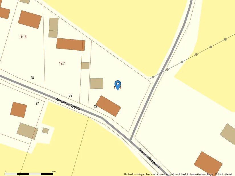 Villa, Venestads bygata 22, Venestad, Kristianstad