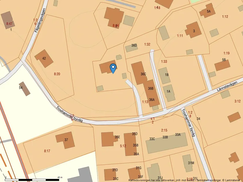 Villa, Troxhammar byväg 38, Färingsö Troxhammar, Ekerö