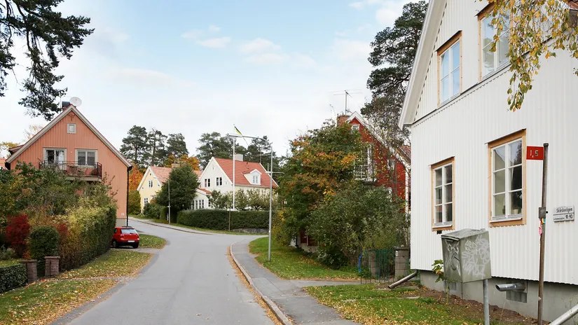 Radhus, Dalgårdsvägen 1, Enskede - Enskededalen, Stockholm