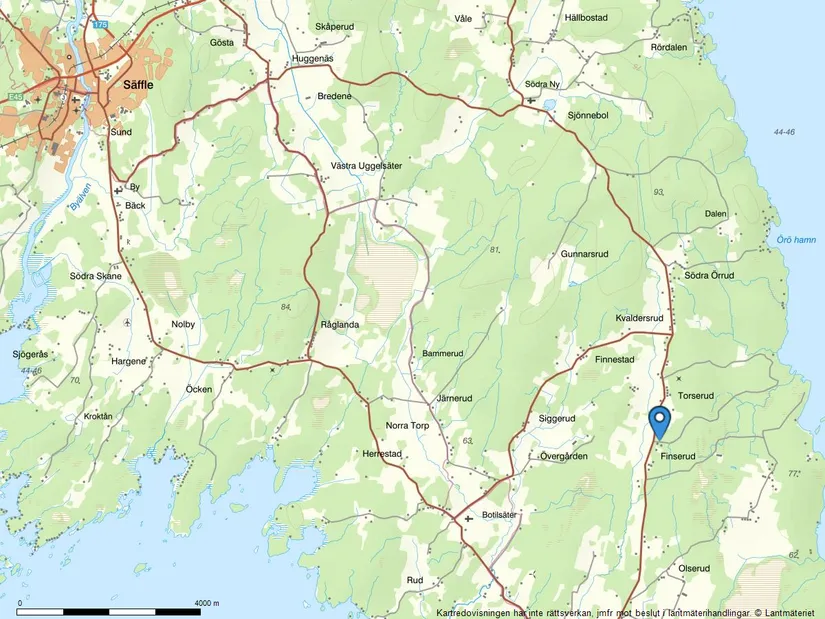 Villa, Finserud Spelerud, Värmlandsnäs, Säffle