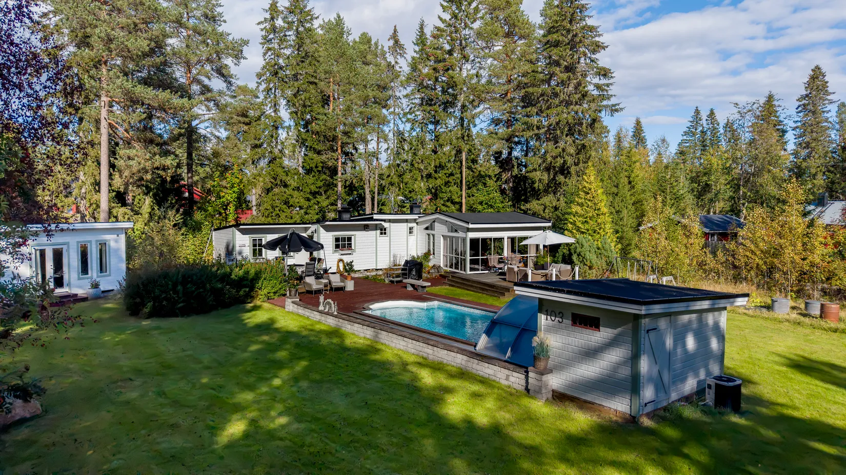 Villa, Skatenvägen 103, Norrmjöle, Umeå