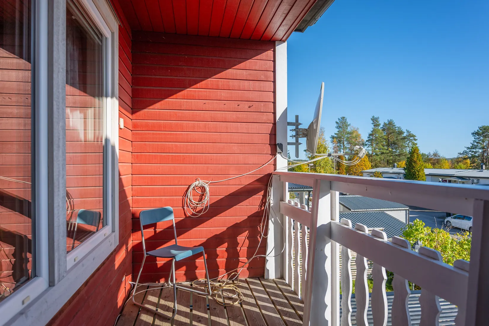 Radhus, Logevägen 9, Klockarberget, Sundsvall