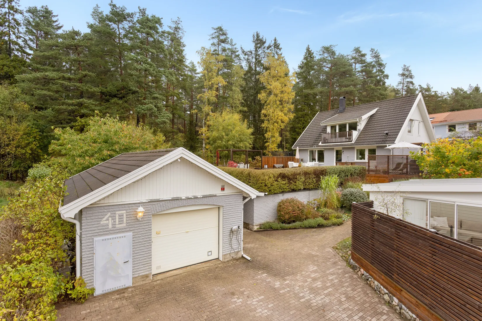 Villa, Biskop Nils väg 40, Stäket, Järfälla