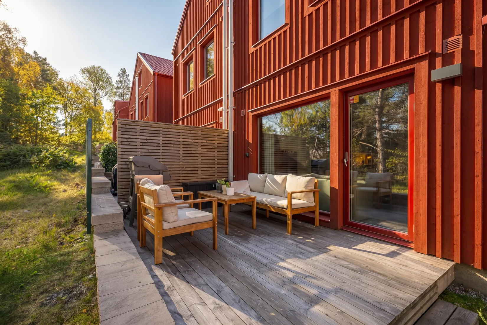 Radhus, Strömgårdsvägen 34, Lindholmen, Vallentuna