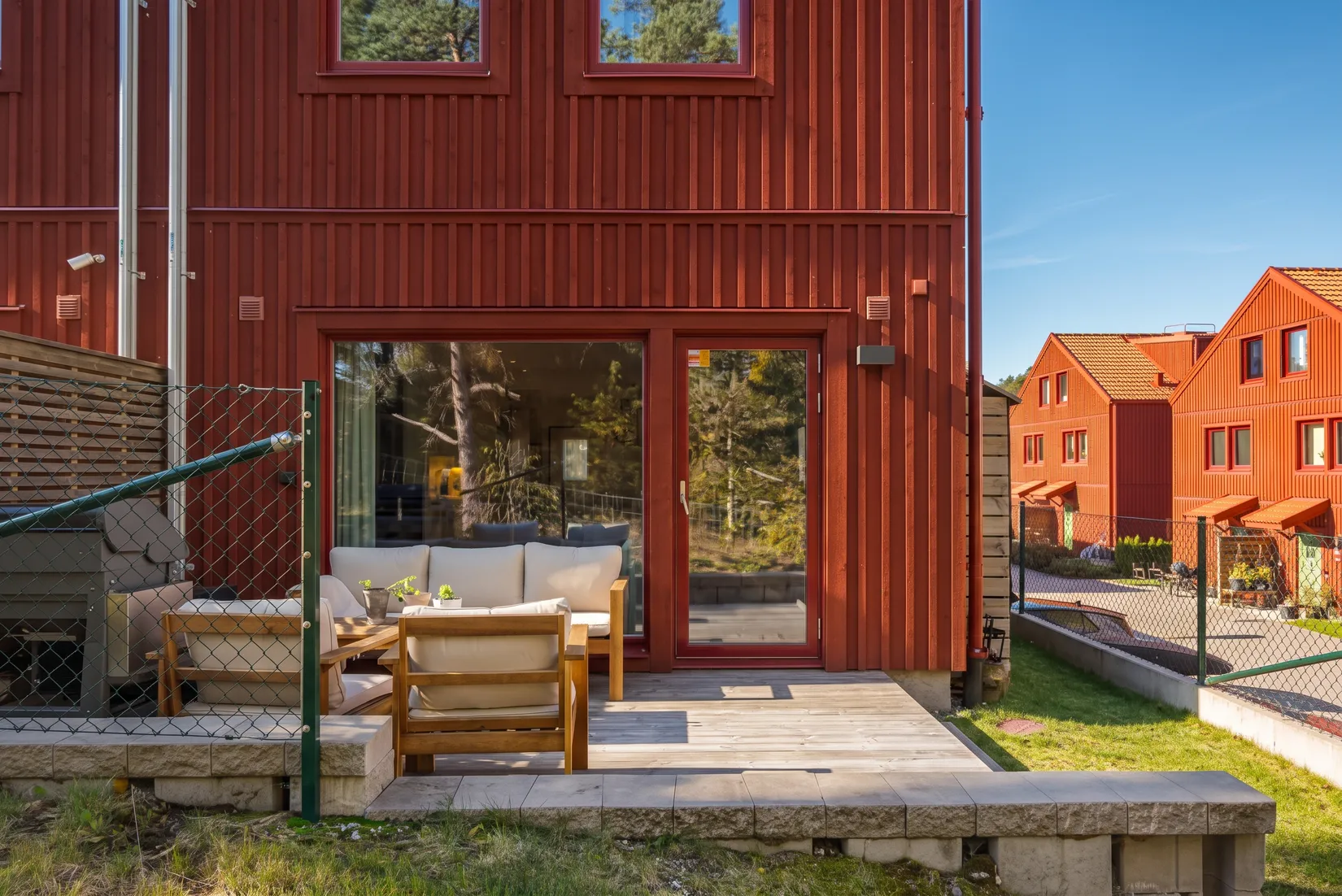 Radhus, Strömgårdsvägen 34, Lindholmen, Vallentuna