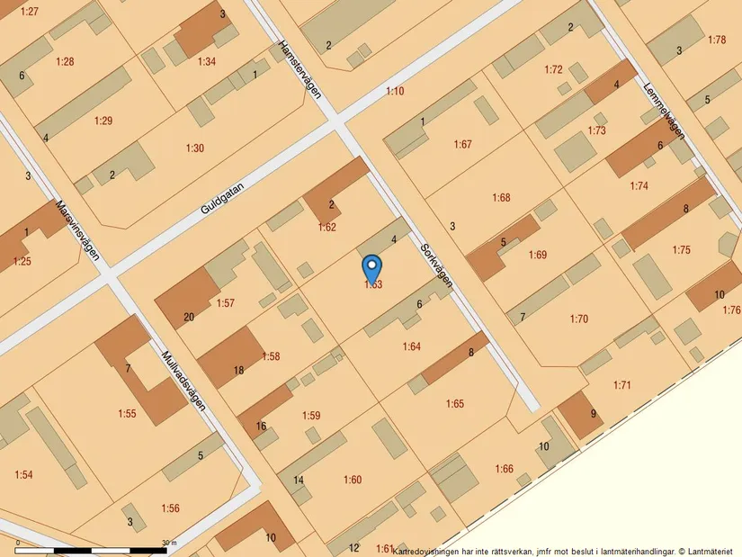 Tomt, Sorkvägen 4, Ystad Öster, Ystad
