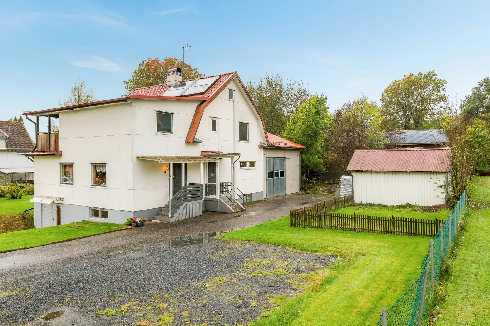 Villa, Nyhemsvägen 3, Fritsla, Mark