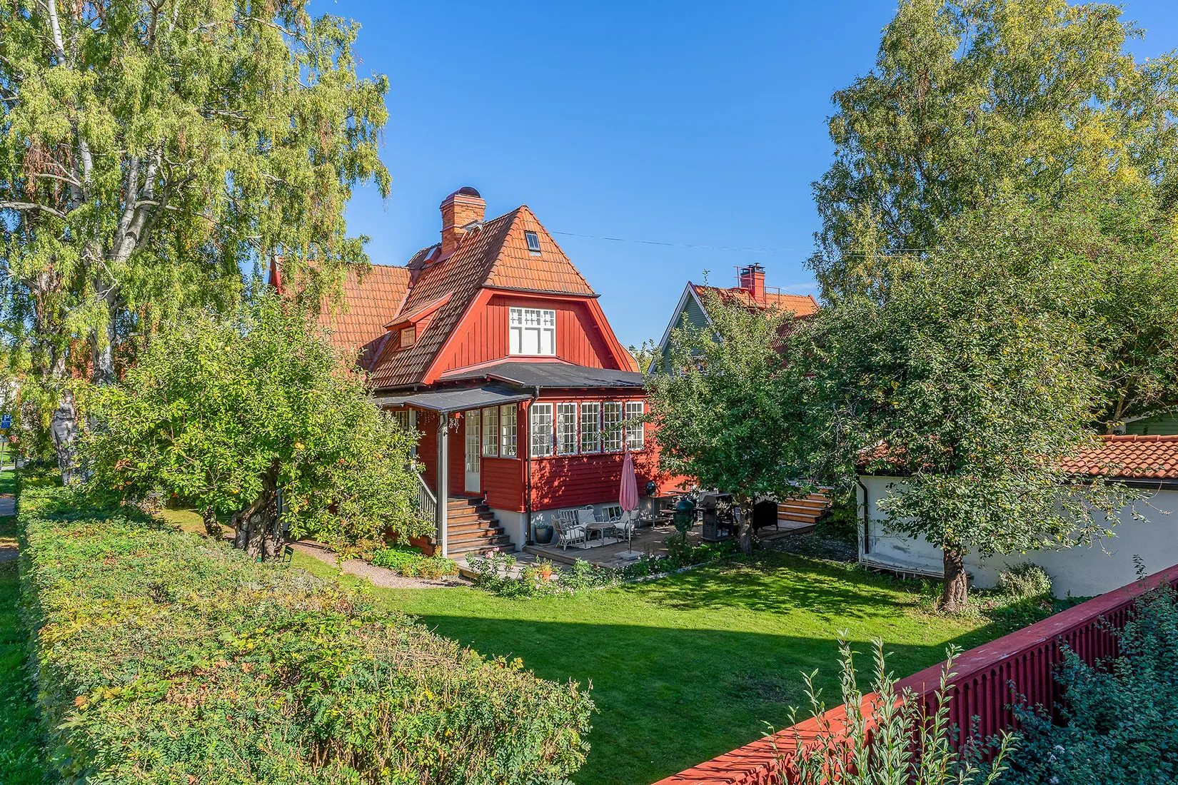 Villa, Stockrosvägen 7, Gamla Enskede, Stockholm