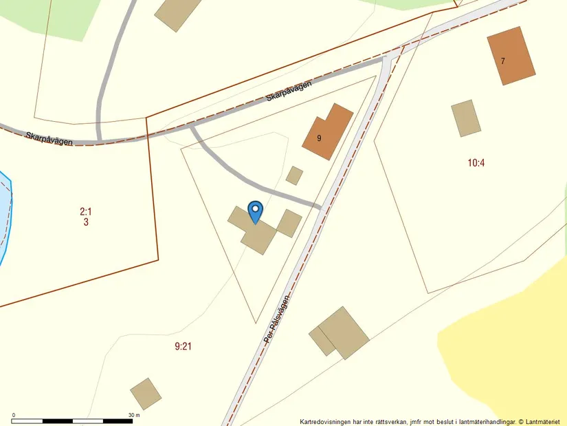 Villa, Skarpåvägen 9, Färila, Morvall, Ljusdal