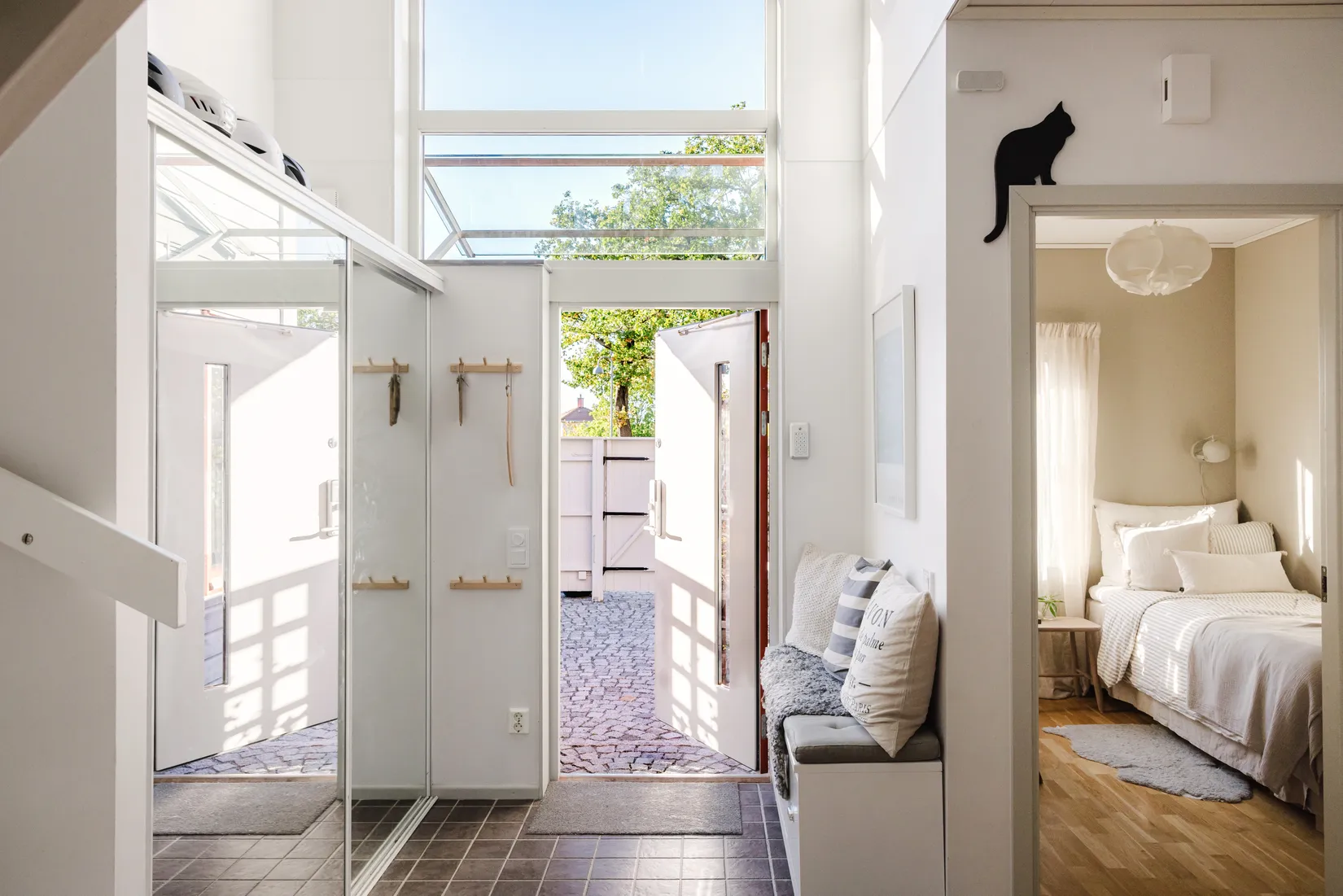 Radhus, Barlows väg 14, Gustavsberg - Farsta Slottsvik, Värmdö